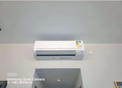 新冷氣機安裝還原效果圖